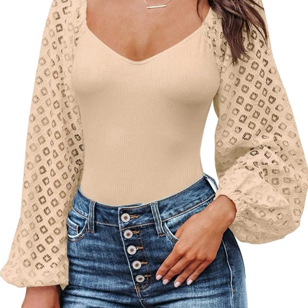ReoRia Tan Bodysuit